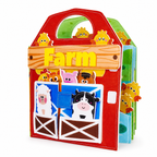 Busy Book Ferme : livre d’activités en feutrine (Busyboard)