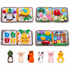 BusyBook Lily la Biche : livre d’activités en feutrine (Busyboard)