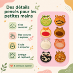 BusyBook Lapin Malin : Livre d’activités en feutrine (Busyboard)
