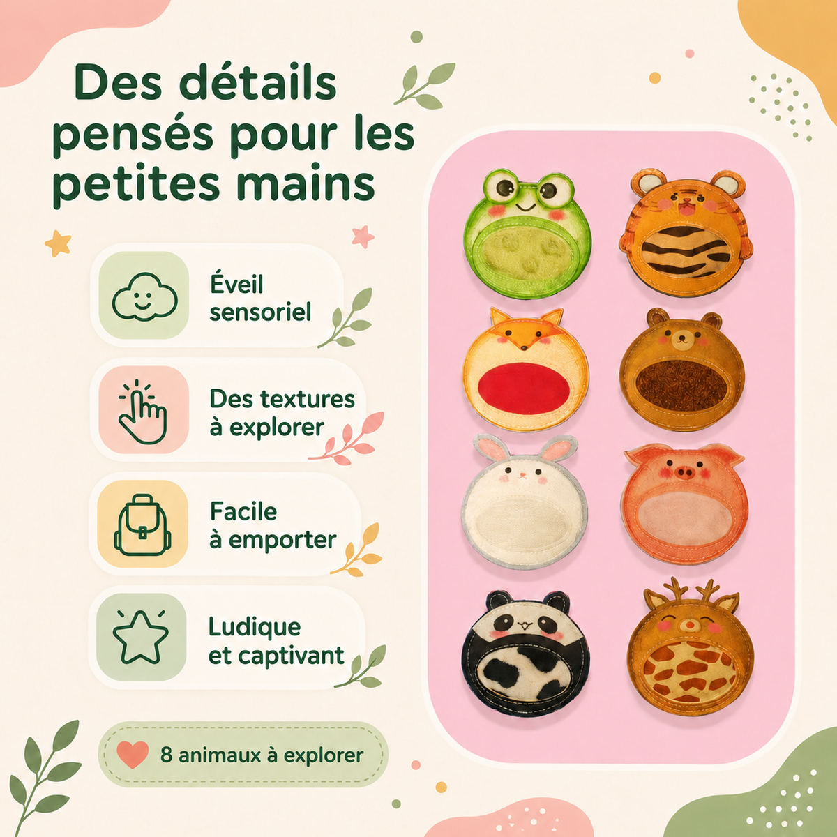 BusyBook Lapin Malin : Livre d’activités en feutrine (Busyboard)