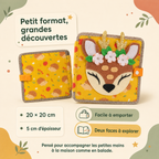 BusyBook Lily la Biche : livre d’activités en feutrine (Busyboard)