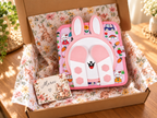 Busy Book Lapin Malin en feutrine, livre d'activités pour enfant