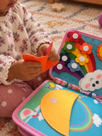 BusyBook Lapin Malin : Livre d’activités en feutrine (Busyboard)