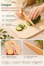 Ensemble complet du kit cuisine enfant en bois
